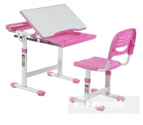 Комплект парта + стул трансформеры Cantare Pink в Приобье - priobe.mebel-74.com | фото