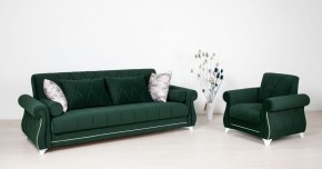 Комплект Роуз ТД 411 диван-кровать + кресло + комплект подушек в Приобье - priobe.mebel-74.com | фото