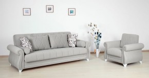 Комплект Роуз ТД 414 диван-кровать + кресло + комплект подушек в Приобье - priobe.mebel-74.com | фото