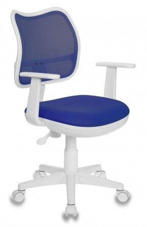 Кресло детское Бюрократ CH-W797/BL/TW-10 синий в Приобье - priobe.mebel-74.com | фото