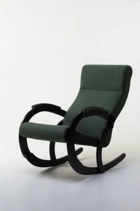 Кресло-качалка КОРСИКА 34-Т-AG (зеленый) в Приобье - priobe.mebel-74.com | фото