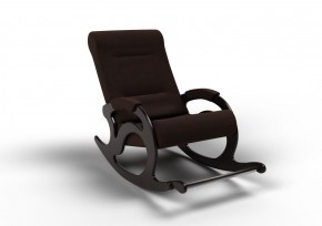Кресло-качалка Тироль 12-Т-ГР (ткань/венге) ГРАФИТ в Приобье - priobe.mebel-74.com | фото