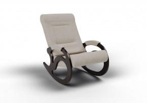 Кресло-качалка Вилла 11-Т-Ш (ткань/венге) ШОКОЛАД в Приобье - priobe.mebel-74.com | фото
