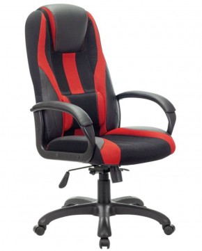 Кресло компьютерное BRABIX PREMIUM "Rapid GM-102" (экокожа/ткань, черное/красное) 532107 в Приобье - priobe.mebel-74.com | фото