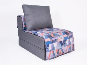 Кресло-кровать бескаркасное Харви (серый-сноу деним) в Приобье - priobe.mebel-74.com | фото