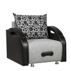Кресло-кровать Юпитер Аслан серый в Приобье - priobe.mebel-74.com | фото