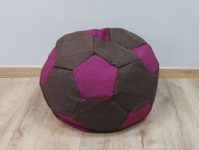 Кресло-мешок Мяч S (Savana Chocolate-Savana Berry) в Приобье - priobe.mebel-74.com | фото