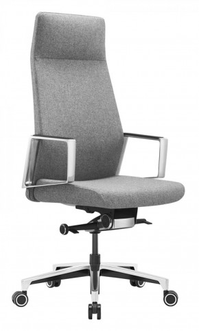 Кресло руководителя Бюрократ _JONS/CASHGREY серый в Приобье - priobe.mebel-74.com | фото