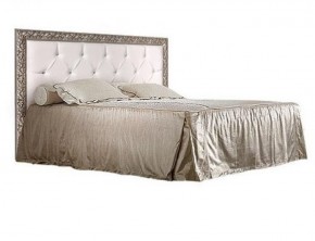 Кровать 2-х спальная (1,4 м) Тиффани штрих-лак/серебро с подъемным механизмом (ТФКР140-1[3]) в Приобье - priobe.mebel-74.com | фото