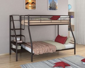 Кровать двухъярусная "Толедо-1" Коричневый/Венге в Приобье - priobe.mebel-74.com | фото