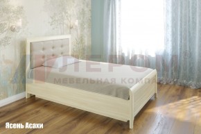 Кровать КР-1031 с мягким изголовьем в Приобье - priobe.mebel-74.com | фото