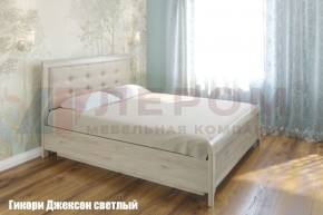 Кровать КР-1034 с мягким изголовьем в Приобье - priobe.mebel-74.com | фото