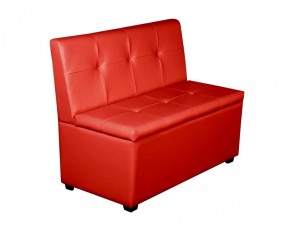 Кухонный диван Уют-1.2 (1200) Красный в Приобье - priobe.mebel-74.com | фото