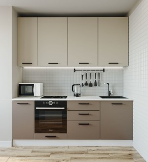 Кухонный гарнитур Латте 2200 (Стол. 26мм) в Приобье - priobe.mebel-74.com | фото
