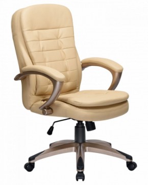 Офисное кресло для руководителей DOBRIN DONALD LMR-106B бежевый в Приобье - priobe.mebel-74.com | фото