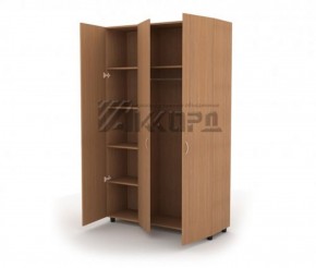 Шкаф комбинированный для одежды ШГ 84.3 (1200*620*1800) в Приобье - priobe.mebel-74.com | фото